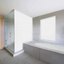 Feuille statique gaufrée Manhattan 90 x 150 cm