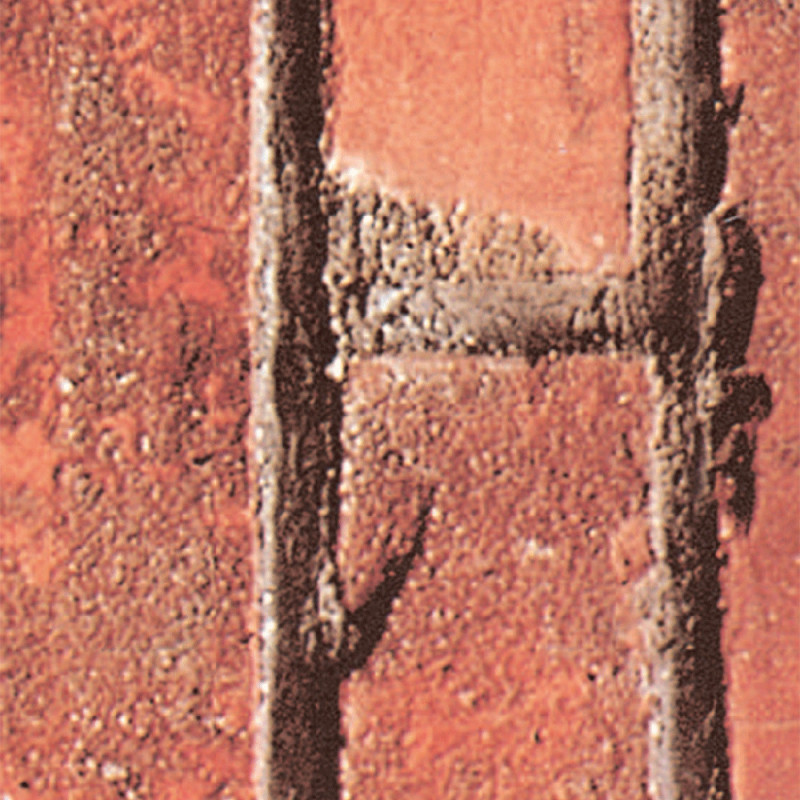 Feuille adhésive Brique rouge 45 x 200 cm JOY