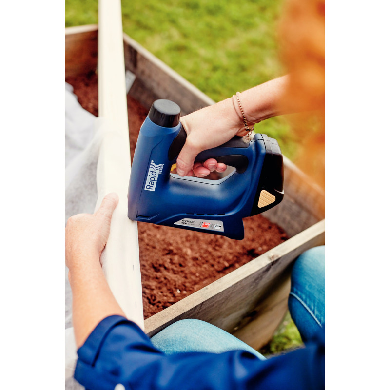 Agrafeuse Électrique BTX530 RAPID – Agrafage Puissant | RAPID