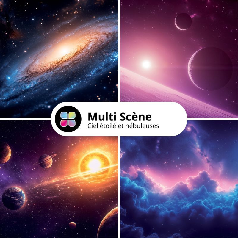 Veilleuse projecteur LED Starlite XANLITE – Ambiance féerique