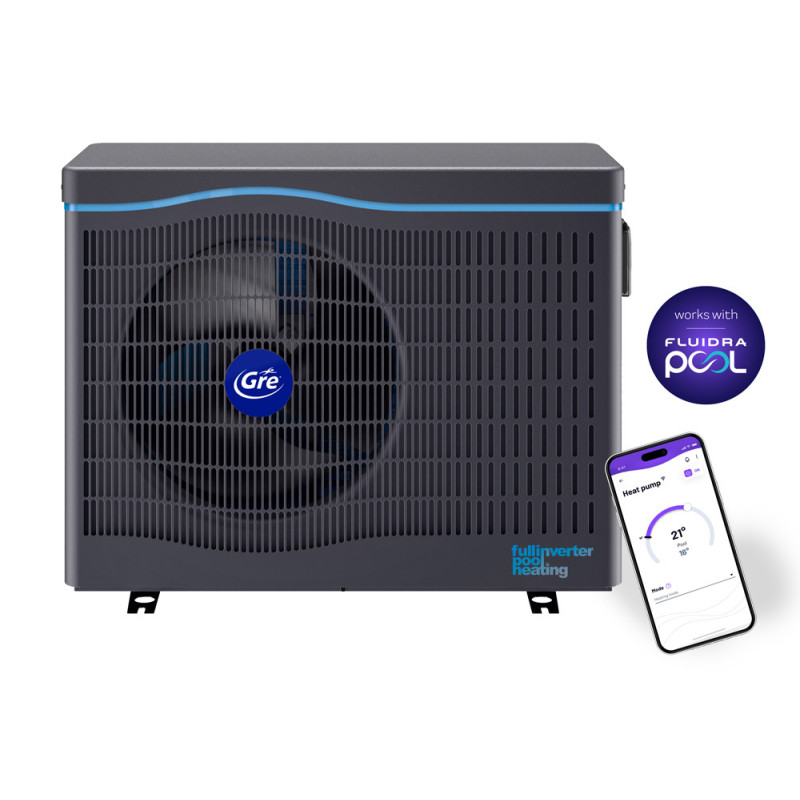 Pompe à chaleur Inverter Piscine 60m³ – Chauffage Efficace | GRE