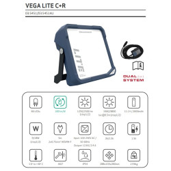 Projecteur LED Vega Lite C+R – Éclairage puissant | SCANGRIP