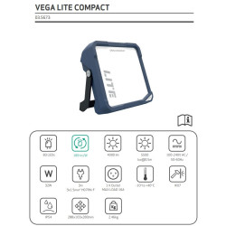 Projecteur LED Vega Lite 4000lm – Éclairage Puissant | SCANGRIP