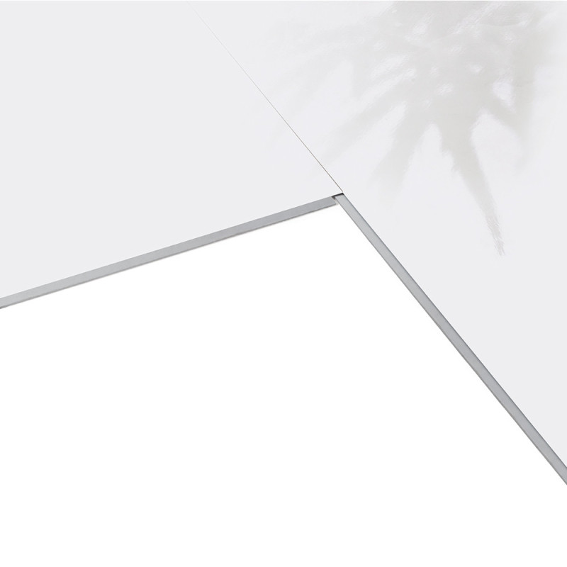 Dalle en PVC Gloss White 65 x 37
