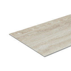 Dalle en PVC Travertino 260 x 90 cm 2 pièces DUMAWALL XL