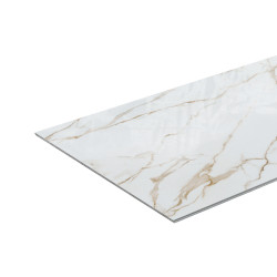 Dalle en PVC Gloss Sintra 260 x 90 cm 2 pièces DUMAWALL XL