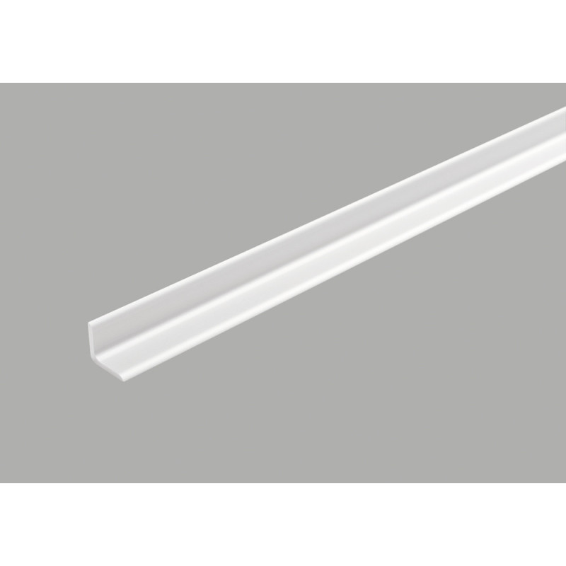 Profilé de coin intérieur en aluminium blanc 260 cm DUMAWALL