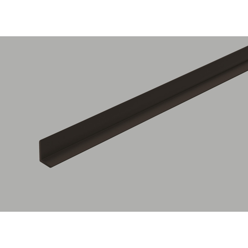 Profilé de coin extérieur en aluminium noir 260 cm DUMAWALL