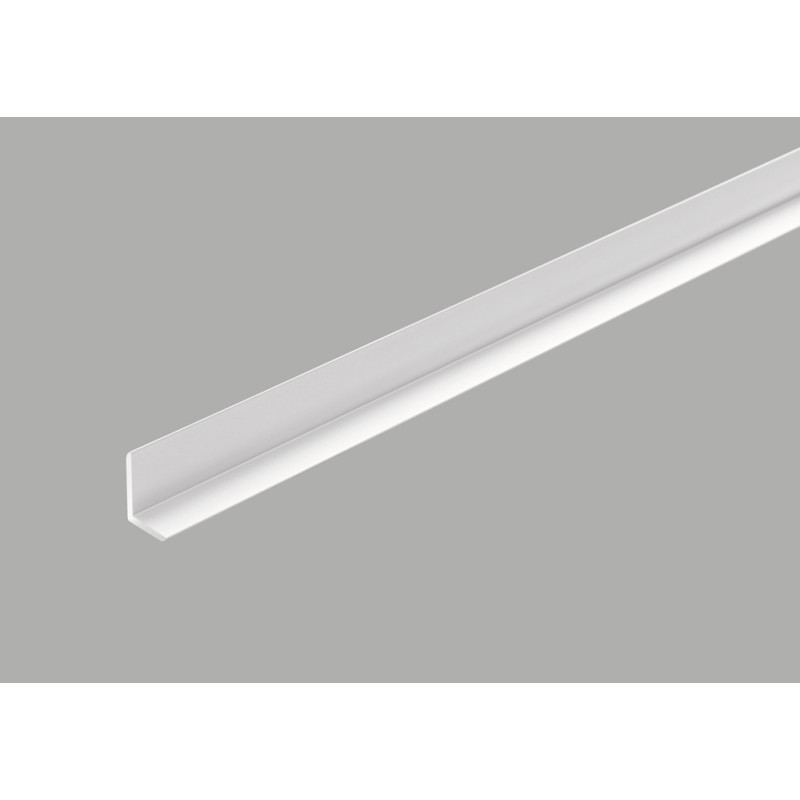 Profilé de coin extérieur en aluminium blanc 260 cm DUMAWALL