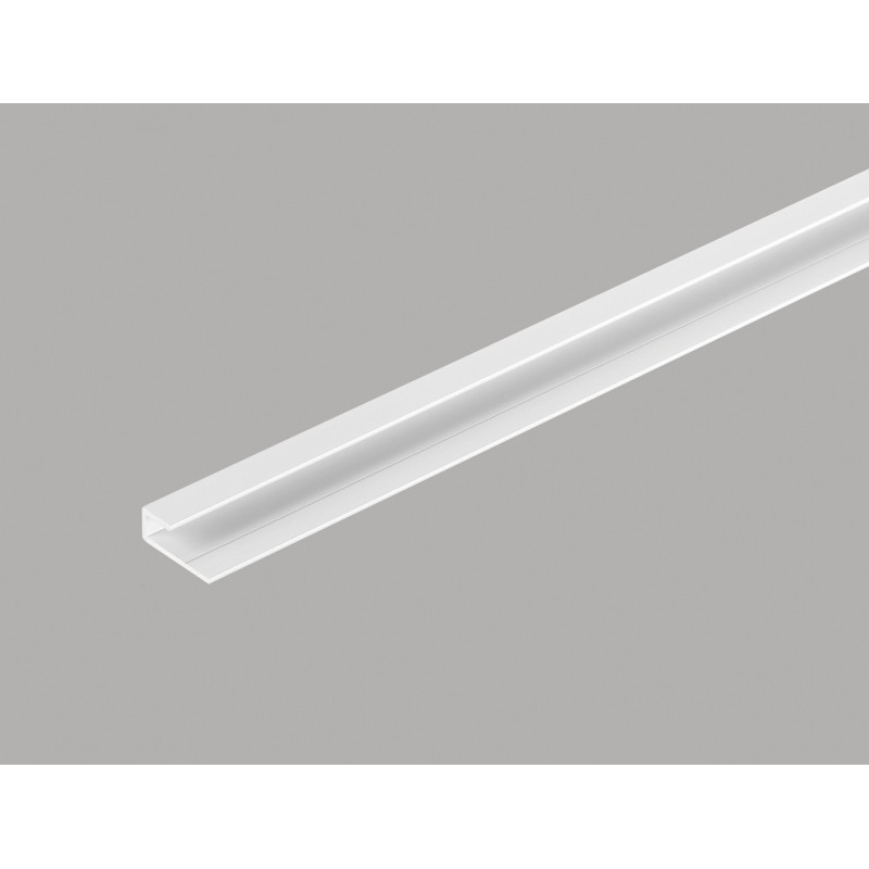 Profilé de bordure en aluminium blanc 260 cm DUMAWALL