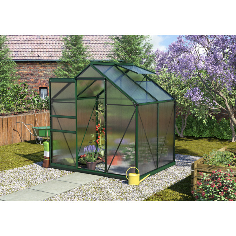 Serre Calypso Verte 3m² – Jardinage Facile | VITAVIA