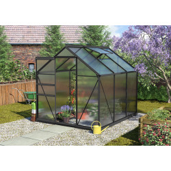 Serre Calypso 4,4 m² noire – Jardinage facile | VITAVIA