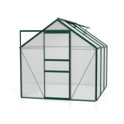 Serre Calypso 4,4m² Verte – Jardinage Facile | VITAVIA