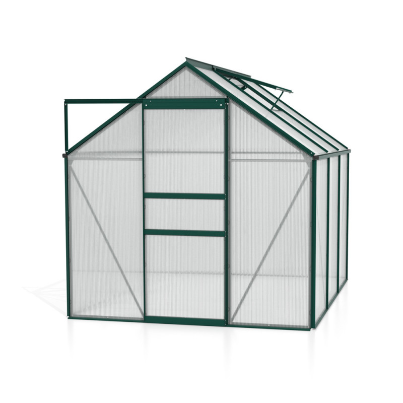 Serre Calypso 4,4m² Verte – Jardinage Facile | VITAVIA