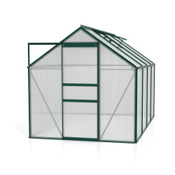 Serre Calypso 5,8m² Verte – Jardinage Facile | VITAVIA