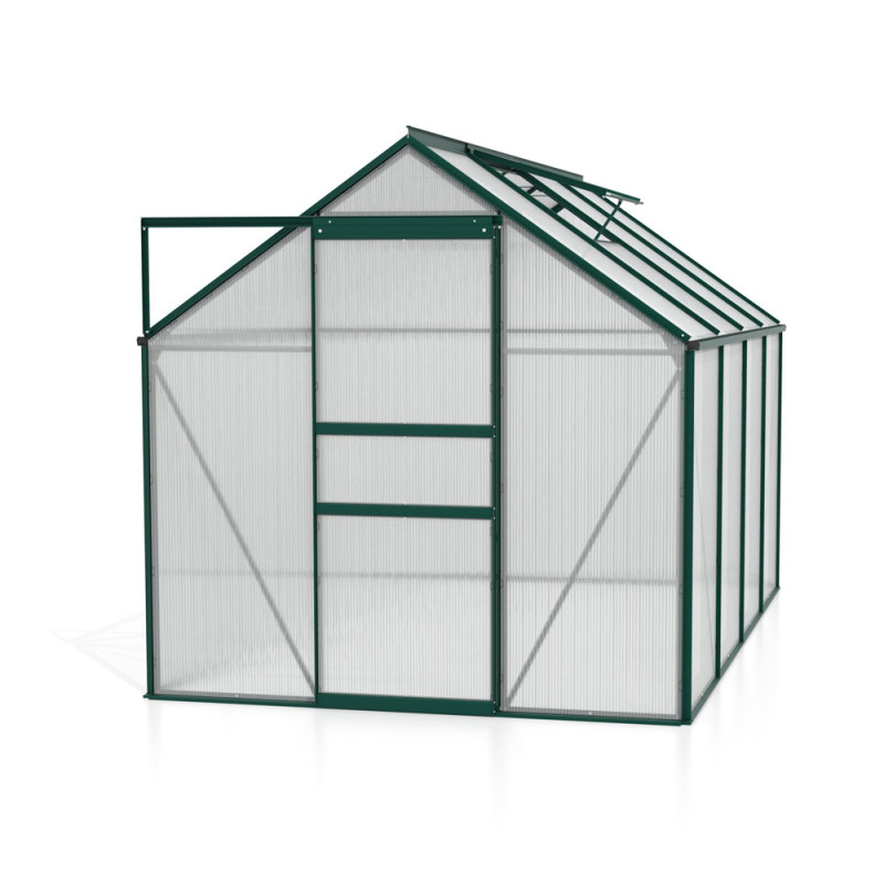 Serre Calypso 5,8m² Verte – Jardinage Facile | VITAVIA