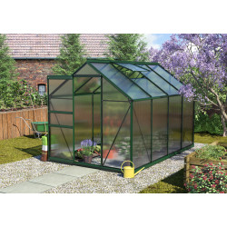 Serre Calypso 5,8m² Verte – Jardinage Facile | VITAVIA
