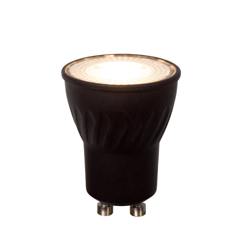 Ampoule LED noire dimmable GU10 MR11 blanc chaud 3