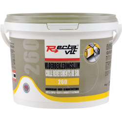 Colle pour revêtements de sols et muraux 260 3 kg  RECTAVIT