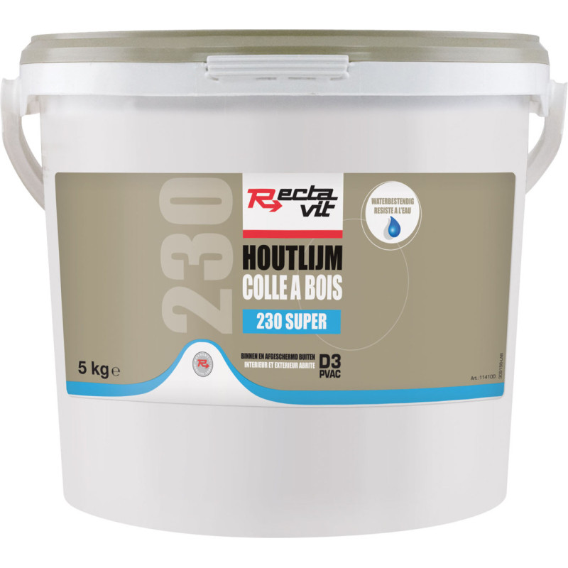 Colle à bois 230 Super 5 kg RECTAVIT