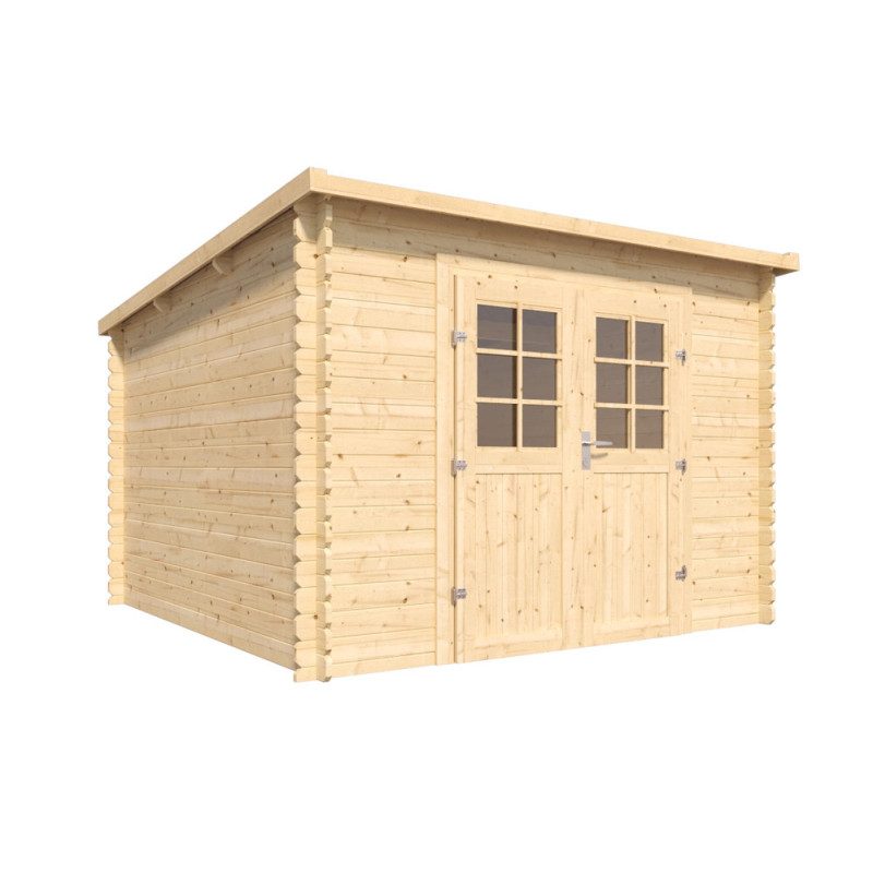 Abri de jardin en bois Vallo Modern 28 mm 3