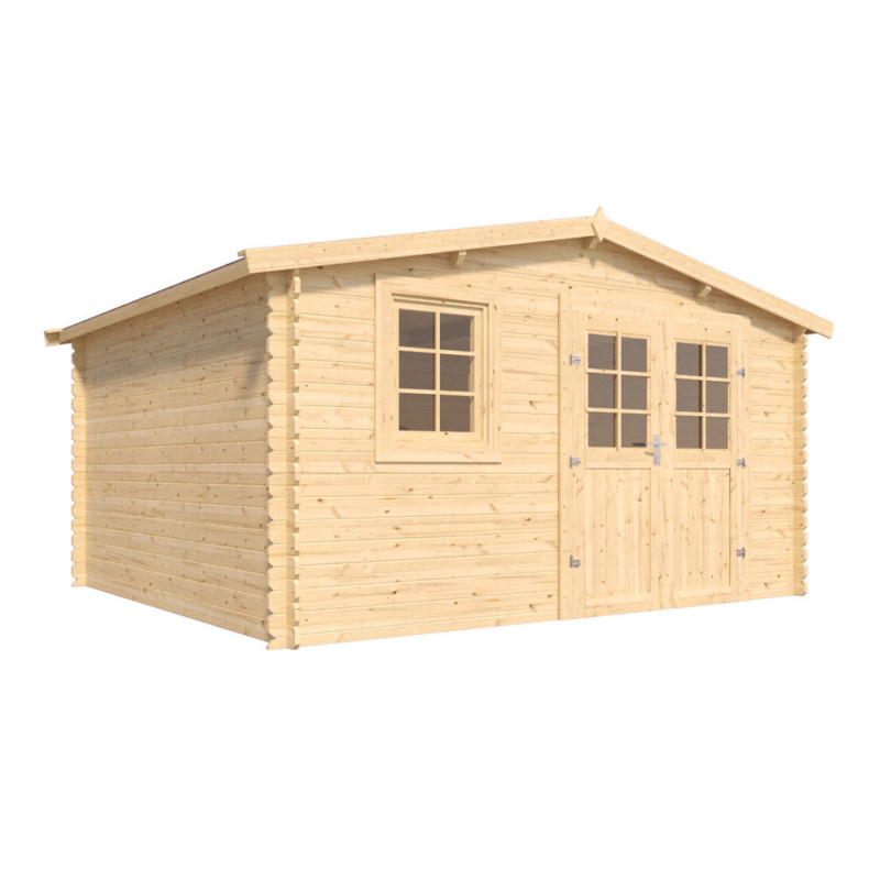 Abri de jardin en bois Vallo 28 mm 4