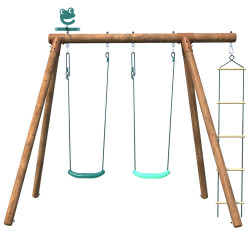 Portique en bois Tonka – Amusez-vous au jardin