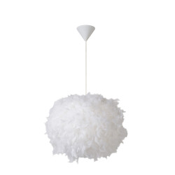 Suspension Goosy Soft blanche Ø 50 cm E27 40 W LUCIDE