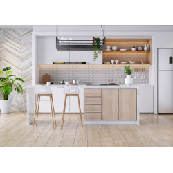 Suspension Miravelle noire GU10 6 x 35 W LUCIDE