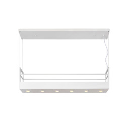 Suspension Miravelle blanche GU10 6 x 35 W LUCIDE