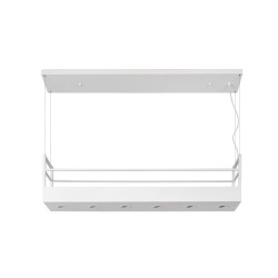 Suspension Miravelle blanche GU10 6 x 35 W LUCIDE