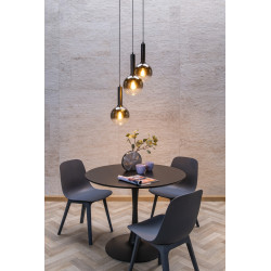 Suspension Marius fumée Ø 48