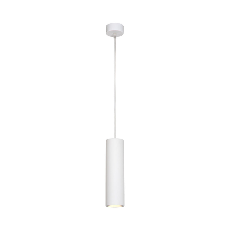 Suspension Gipsy blanche Ø 7 cm GU10 35 W LUCIDE