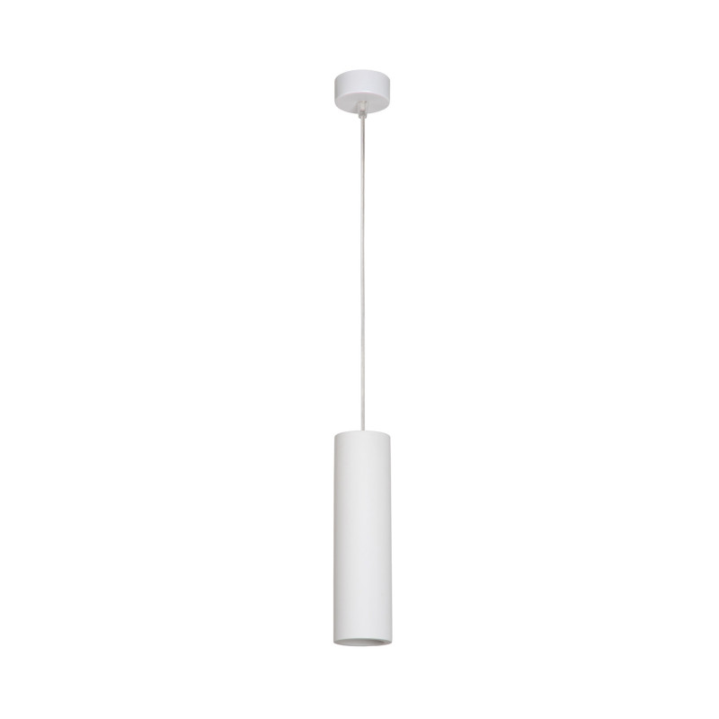 Suspension Gipsy blanche Ø 7 cm GU10 35 W LUCIDE