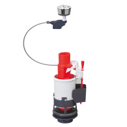 Mécanisme de chasse double à câble 3/6 L WIRQUIN