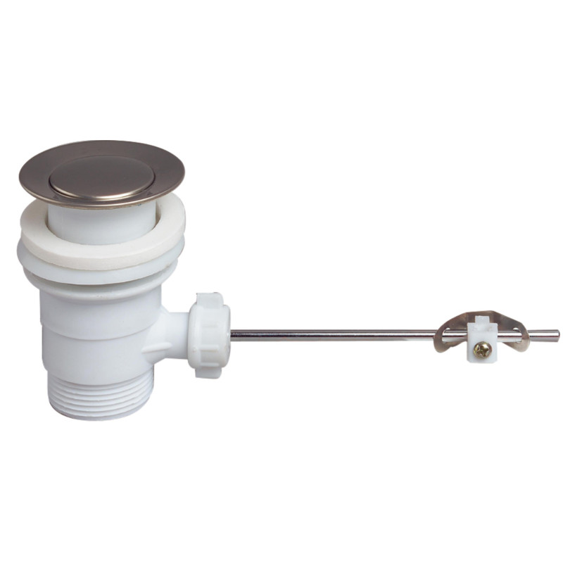 Bonde pour lavabo avec tirette WIRQUIN