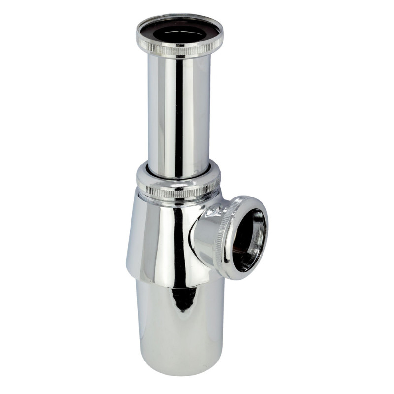 Siphon de lavabo en laiton chrome WIRQUIN