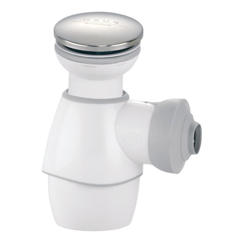Siphon de lavabo tout-en-1 WIRQUIN