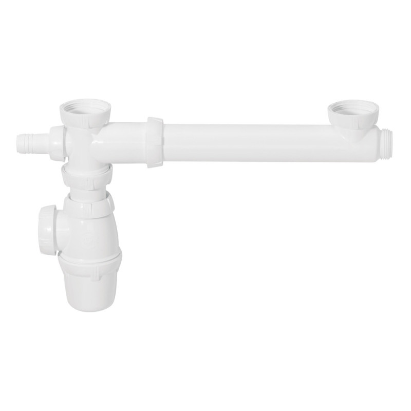 Siphon de lavabo double SP3255 WIRQUIN