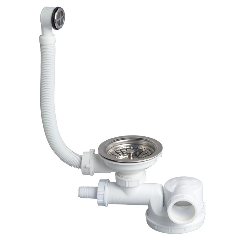 Siphon tout-en-1 Ø 90 mm WIRQUIN