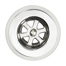 Bonde pour lavabo sans trop-plein grès Ø 60 mm WIRQUIN