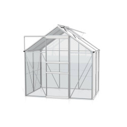 Serre en verre Venus aluminium anodisé 2