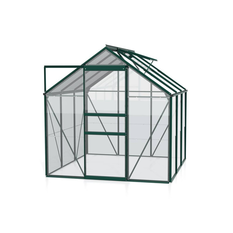 Serre en verre Venus verte 3