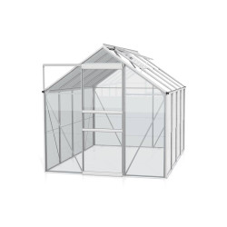 Serre en verre Venus aluminium anodisé 5 m² VITAVIA