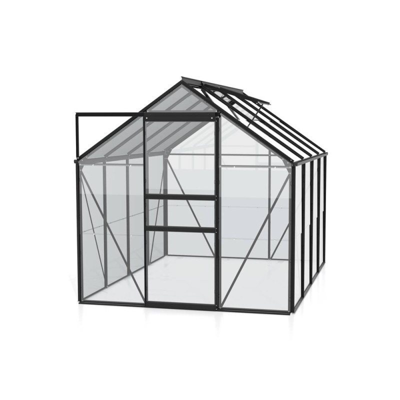 Serre en verre Venus noire 5 m² VITAVIA
