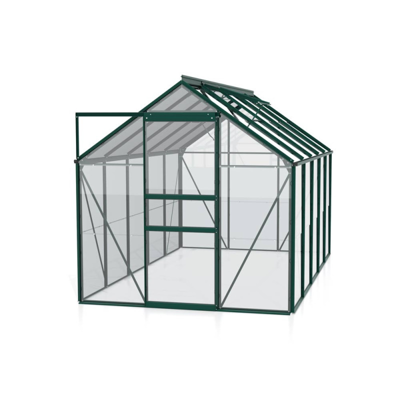 Serre en verre Venus verte 6