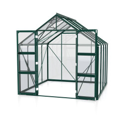 Serre en verre Domus verte 6