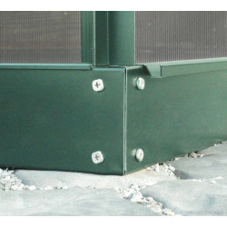 Embase pour serre Calypso verte 3 m² VITAVIA