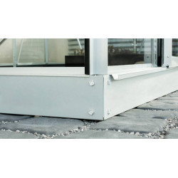 Embase pour serre Dione grise 5 m² VITAVIA