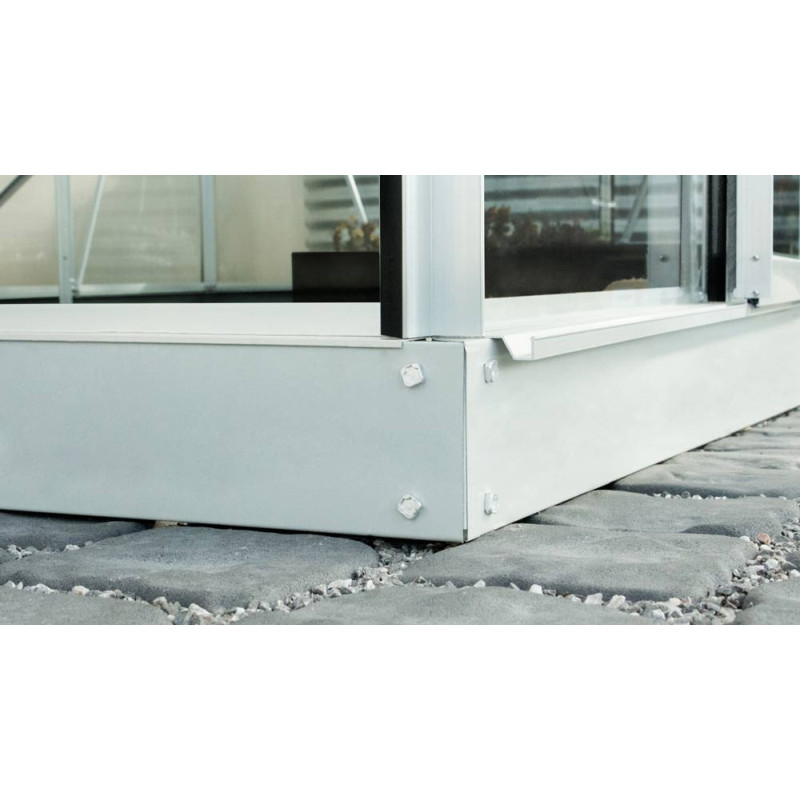 Embase pour serre Dione grise 5 m² VITAVIA